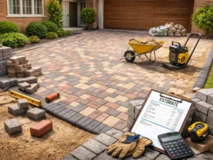 block paving driveway cost